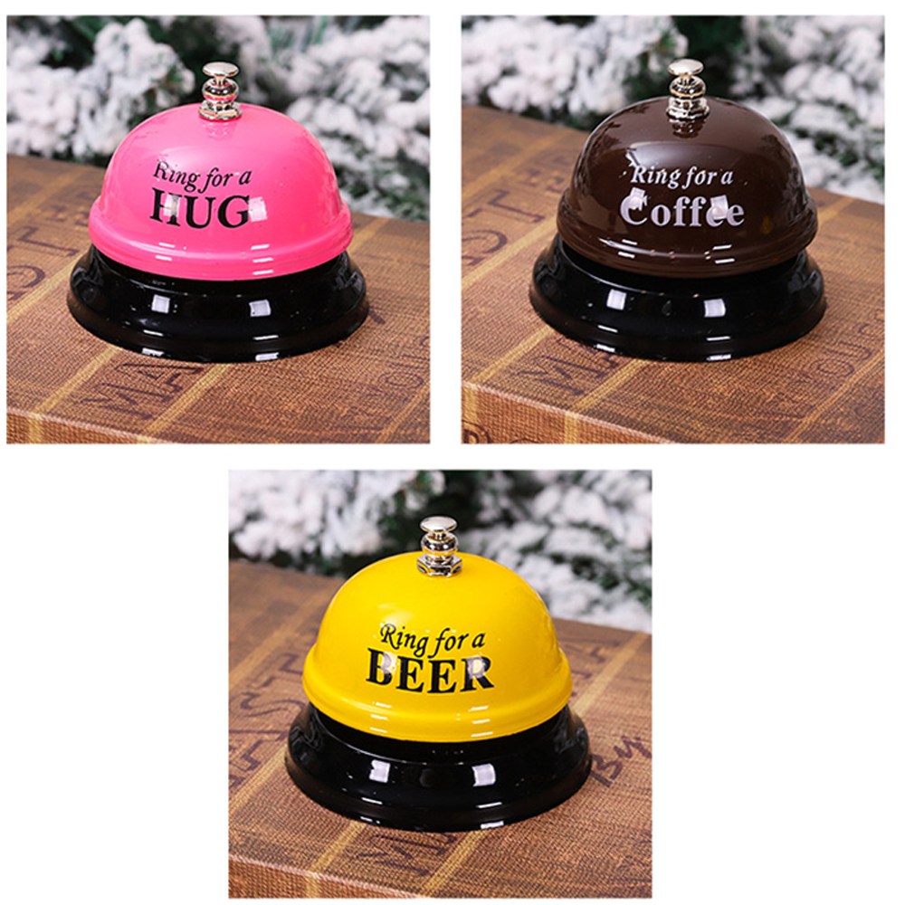 Metal Service Bell Reminder, promotional household item with logo imprint 5