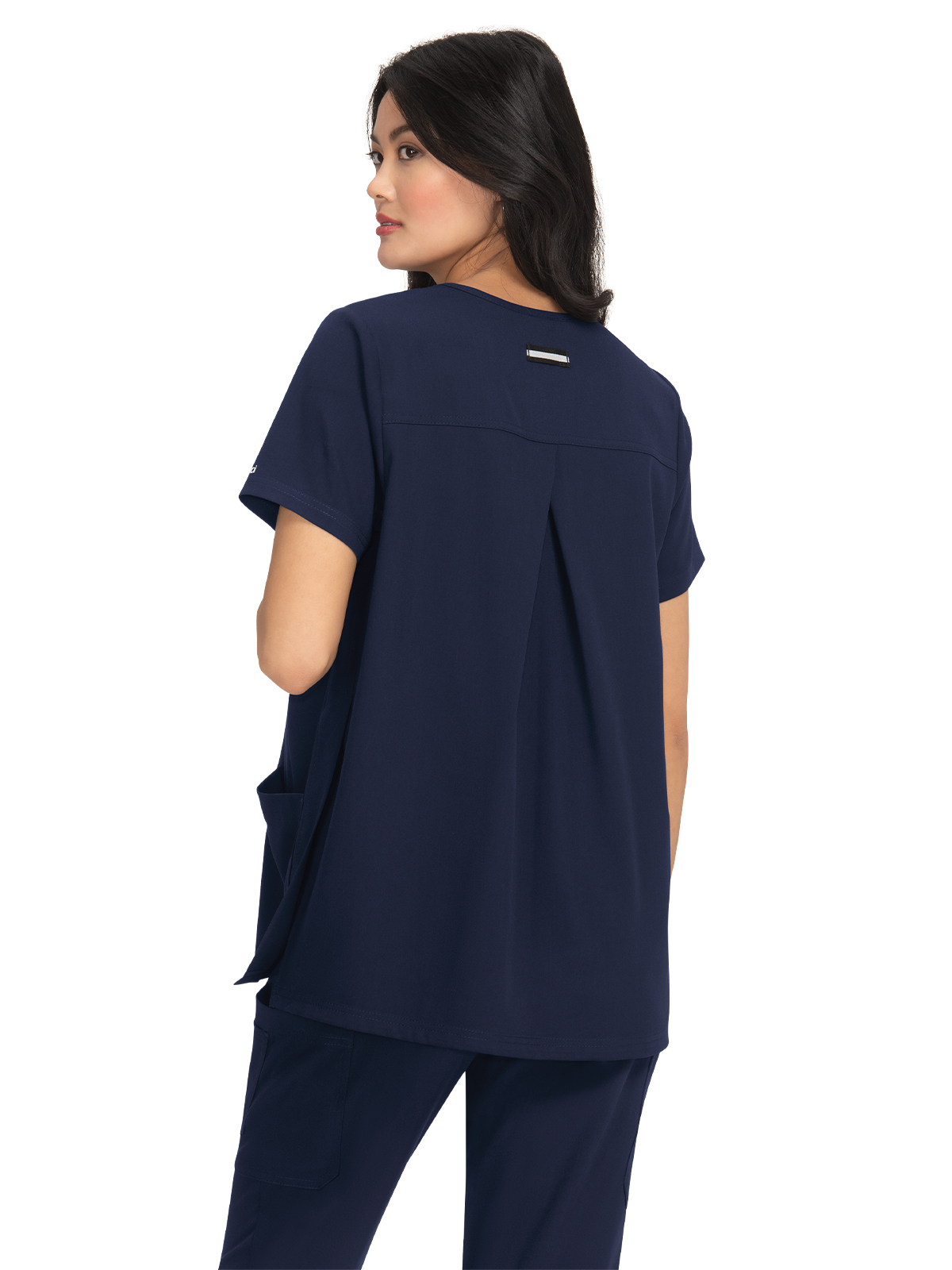 koi - Next Gen - Women's Two-Pocket Maternity Onboard Top 8
