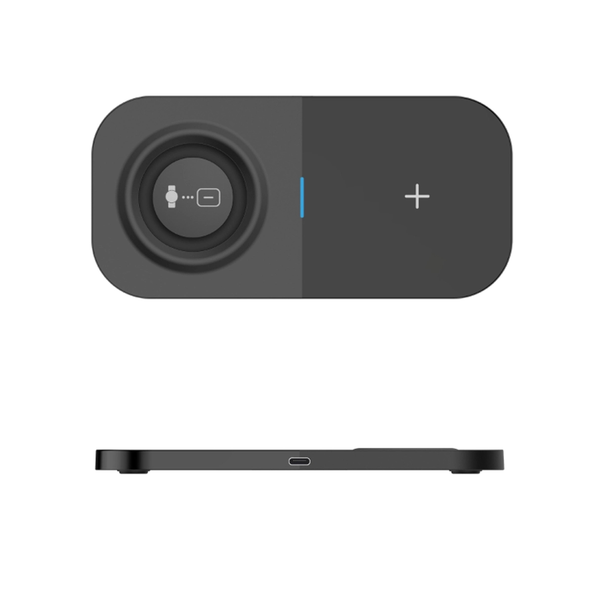 2 in 1 Fast Wireless Charger Station 2
