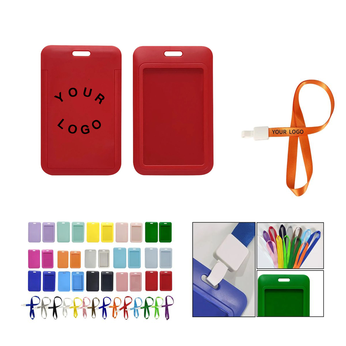 Customizable Lanyard Card Holder for Events 22