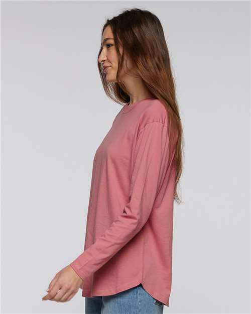 Women's Fine Jersey Long Sleeve Tee - 3508 2