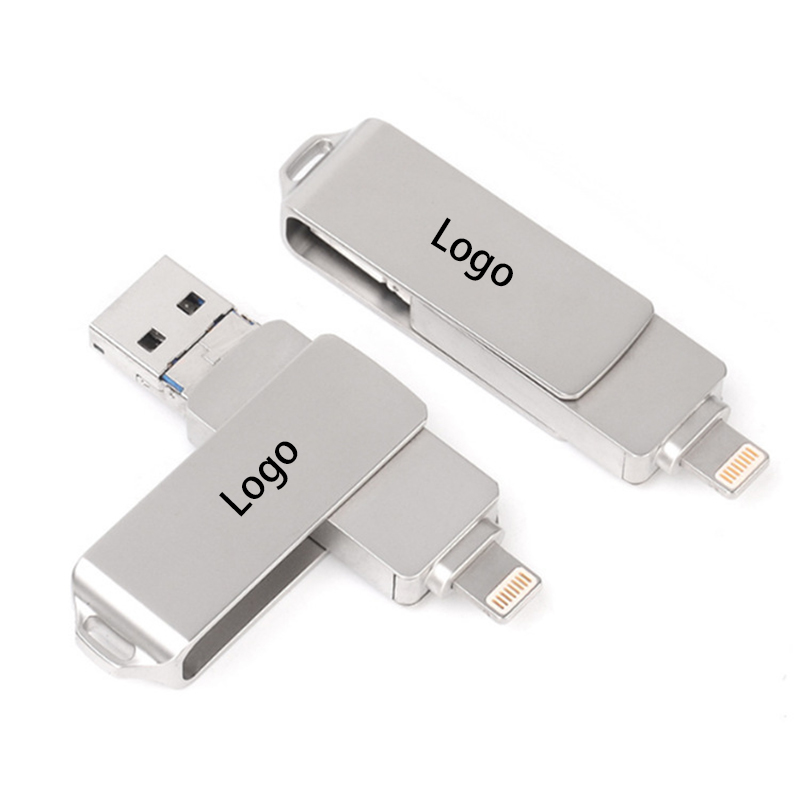 3 in 1 Metal Flash Drive 5
