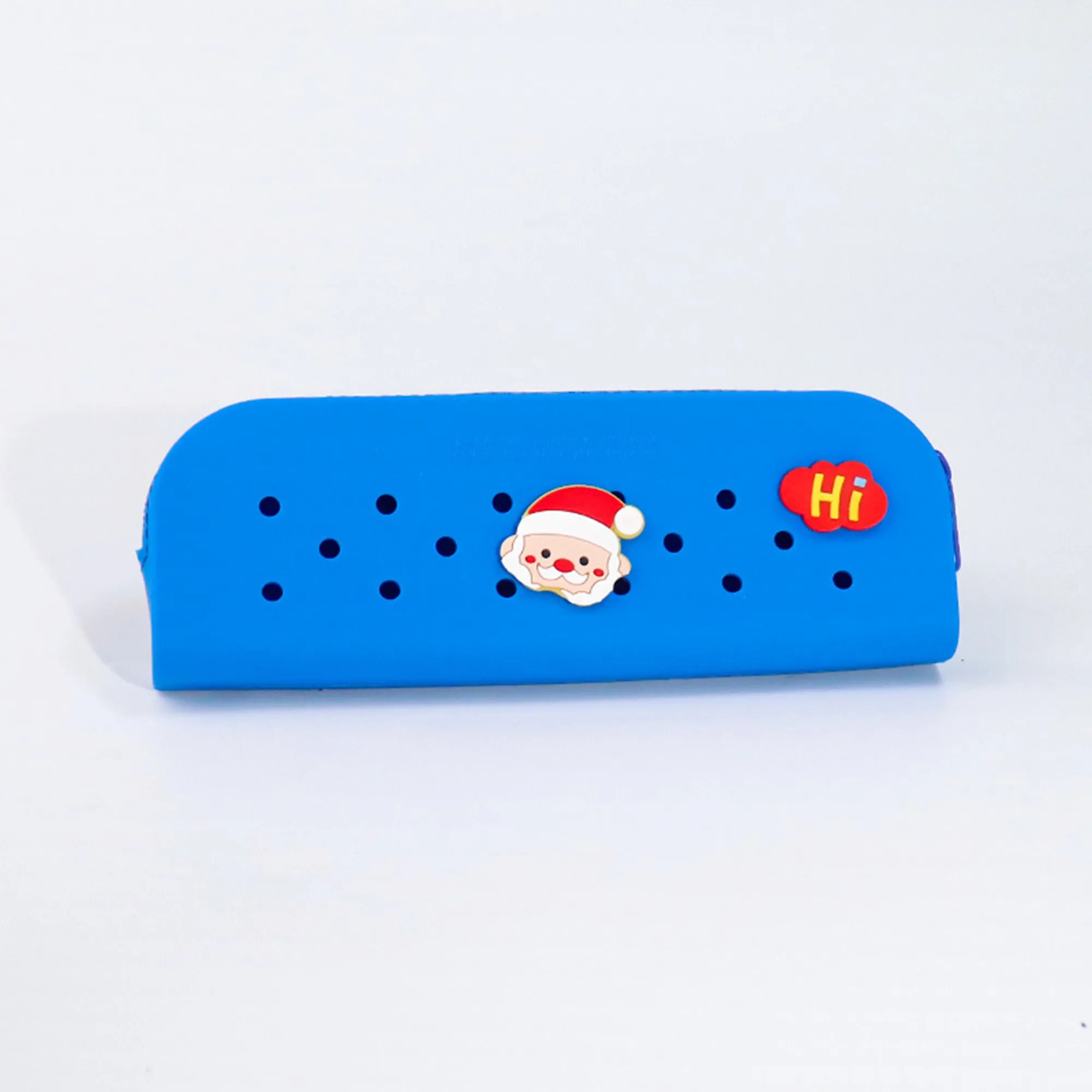 Custom Logo DIY Silicone Mesh Pencil Pouch 4