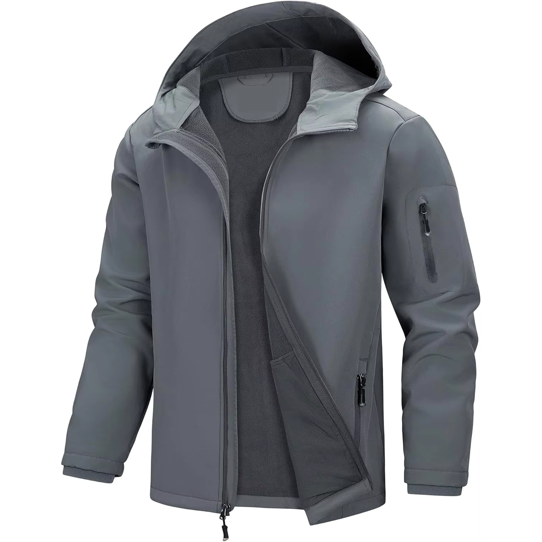 Men Hooded Waterproof Lightweight Jacket 8