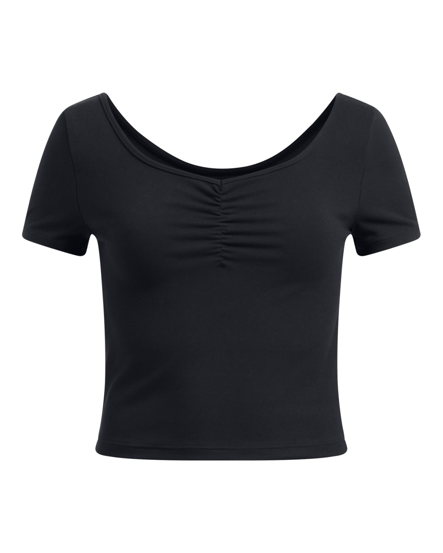 UA Motion Ruched Girls' Short Sleeve 1