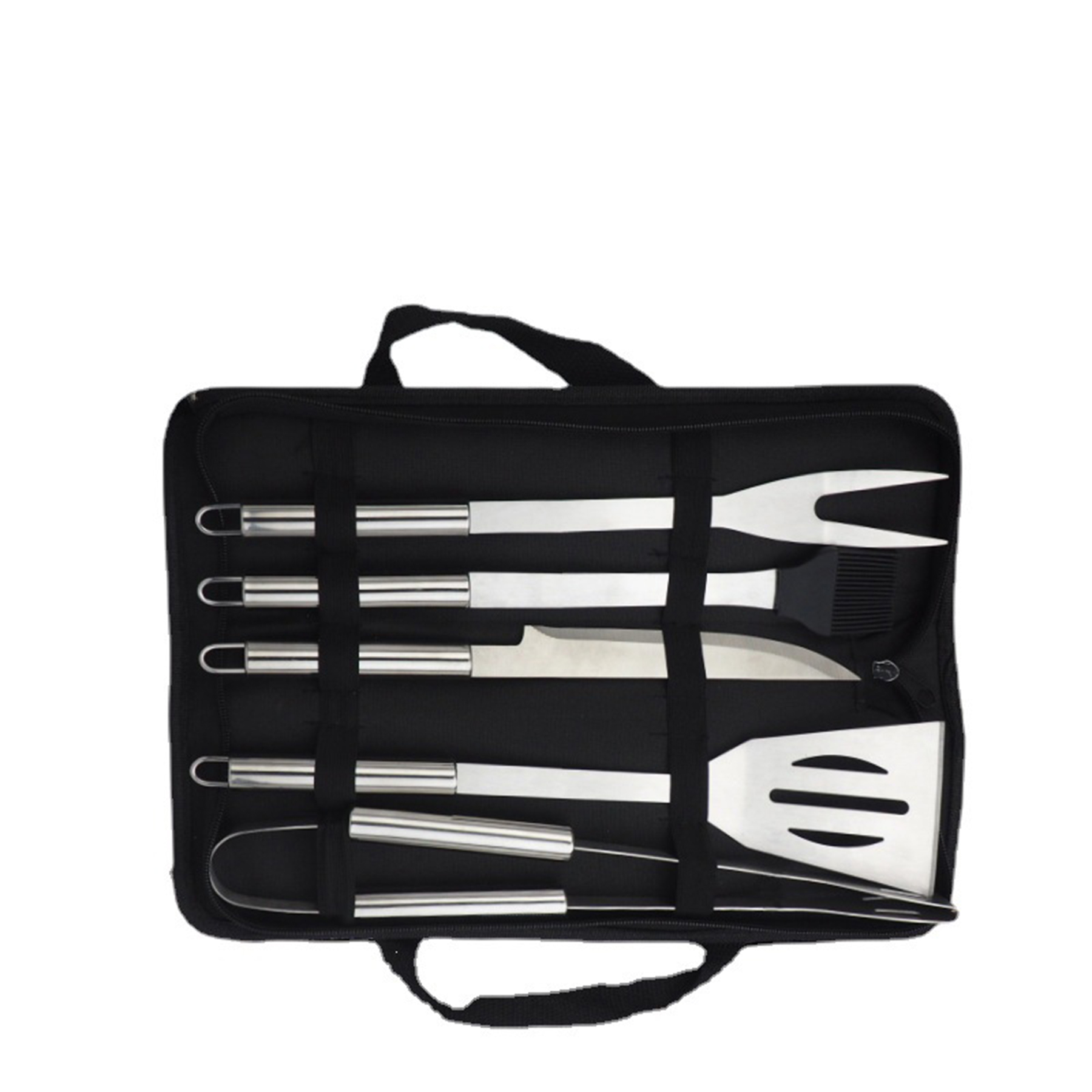 5Pcs Bbq Tool Set With Carry Case 4