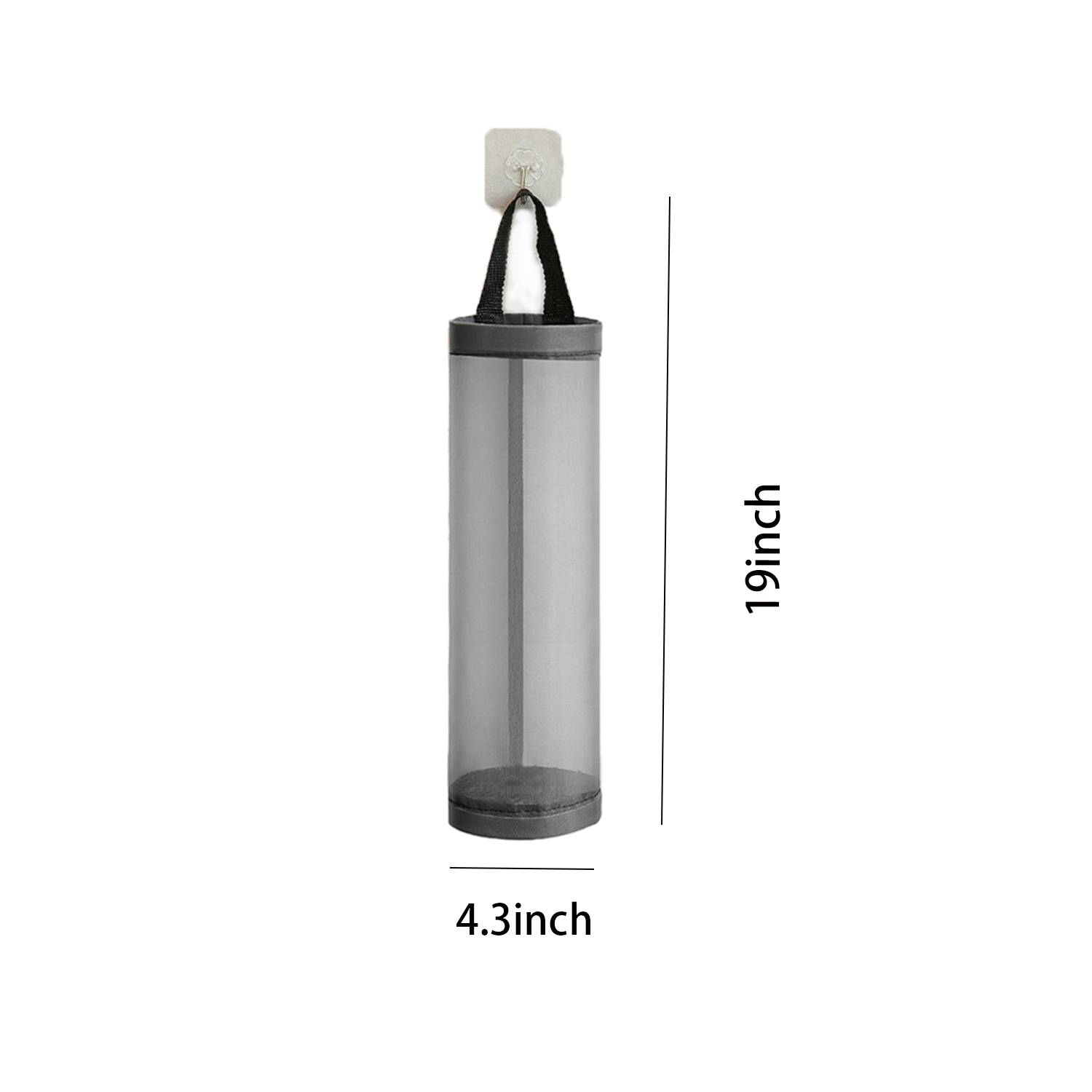 Wall- mounted Hanging Plastic Bag Holder Dispenser 4
