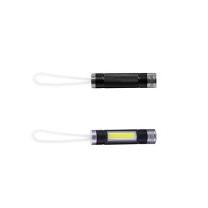 Lightweight Hollow Top LED Flashlight With Carabiner 5