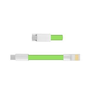 2 In 1 Keychain Charging USB C Cable With Micro USB Option 3