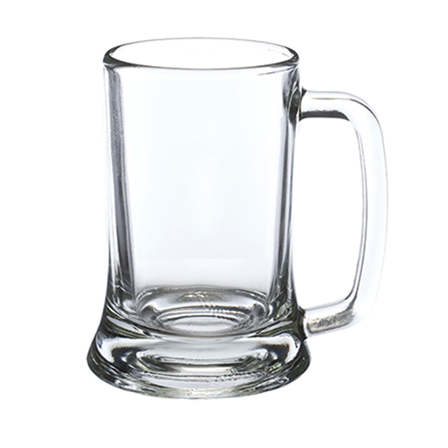 Comfort-Grip Glass Beer Mug - 9.75 oz