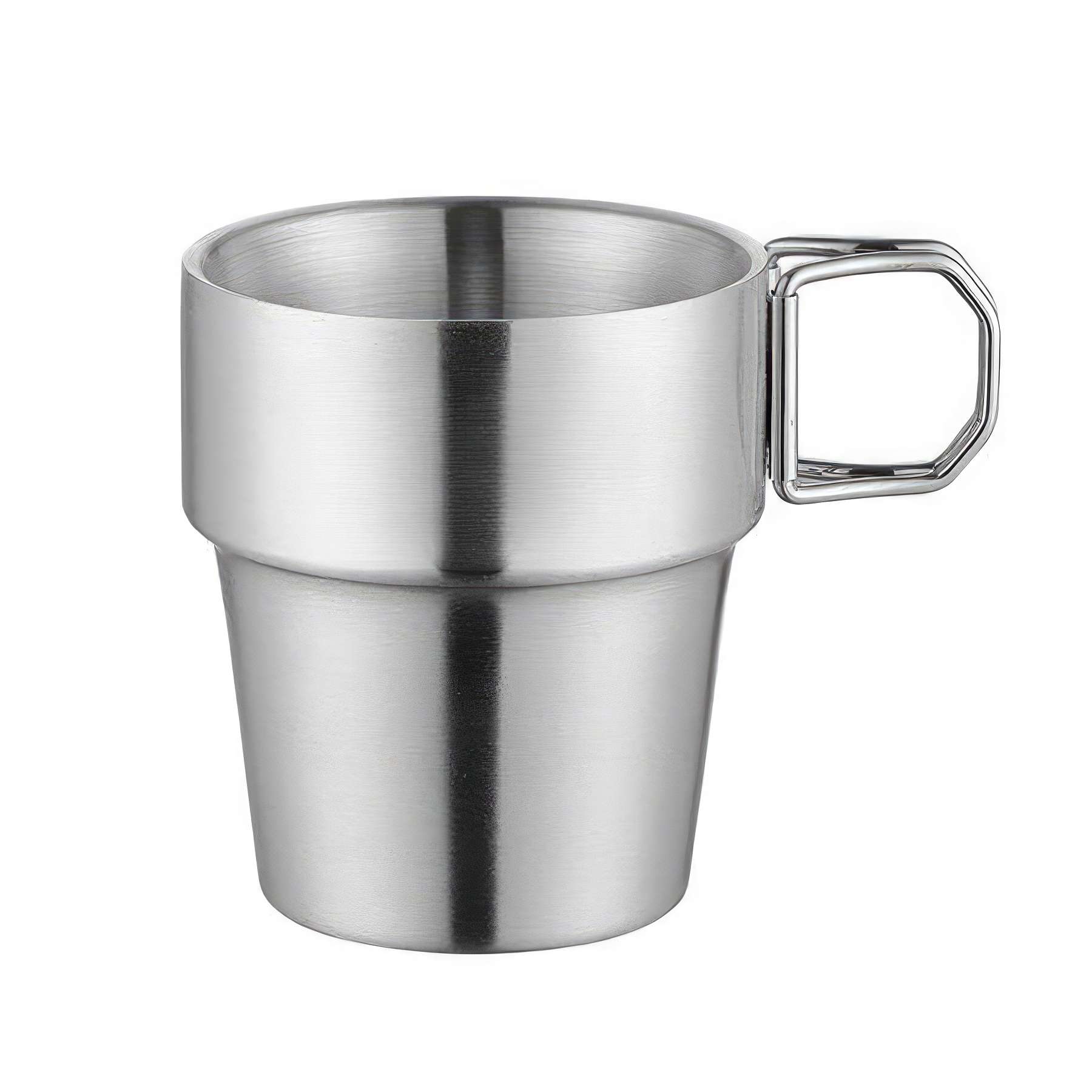 Customized Camping Coffee Cup With Folding Handle 3