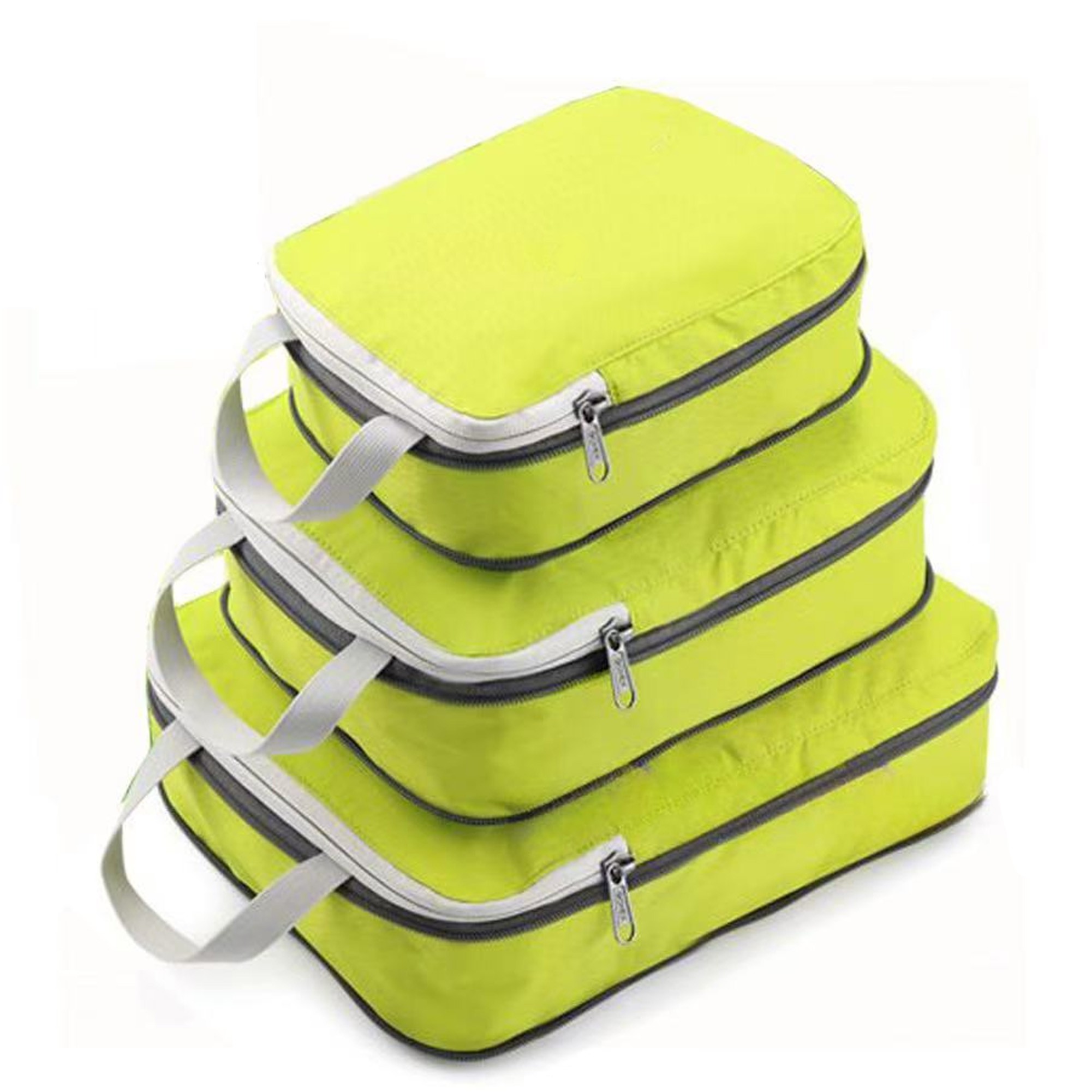 3 Pcs Compression Packing Cubes Bags Set 3