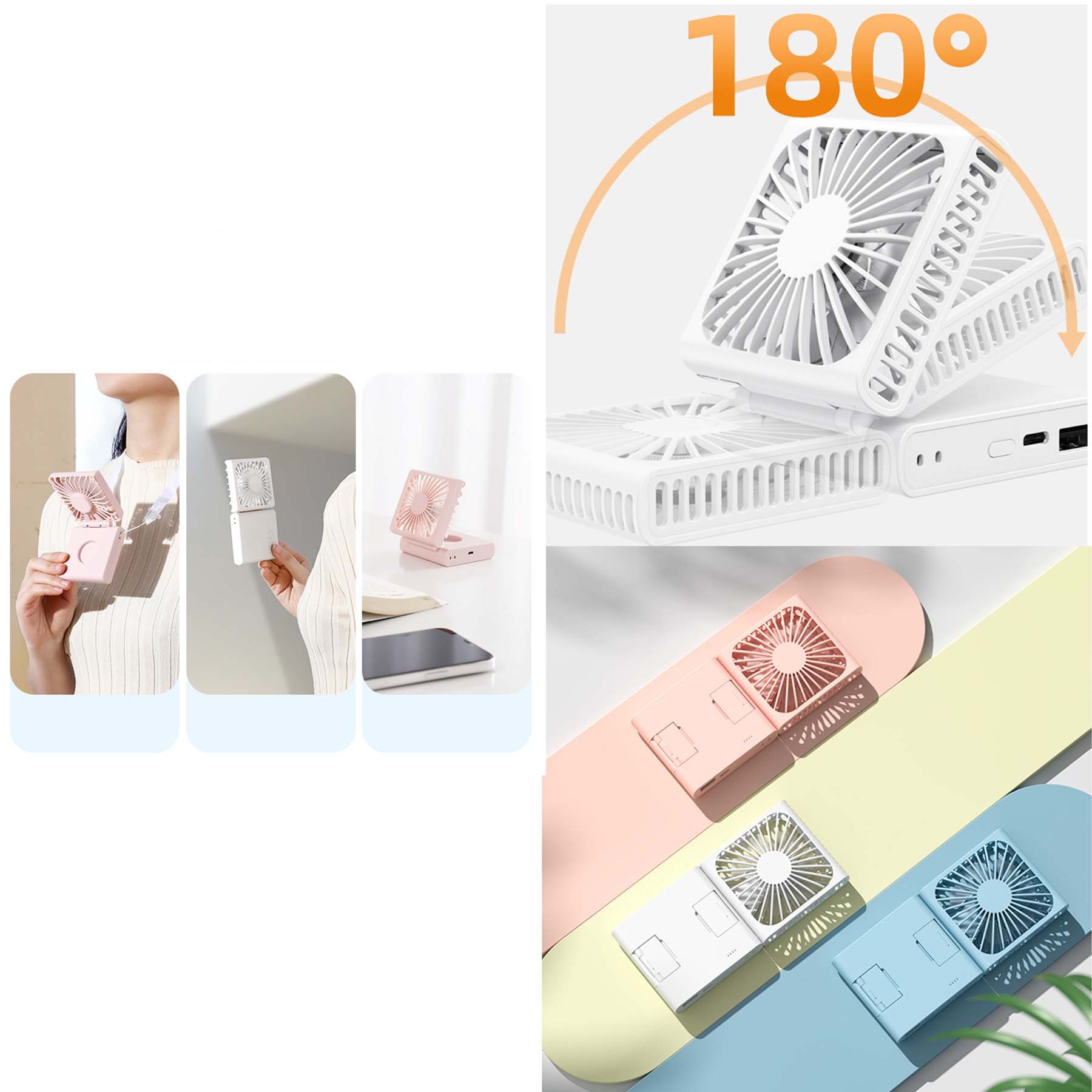Small Halterneck Folding Fan 2