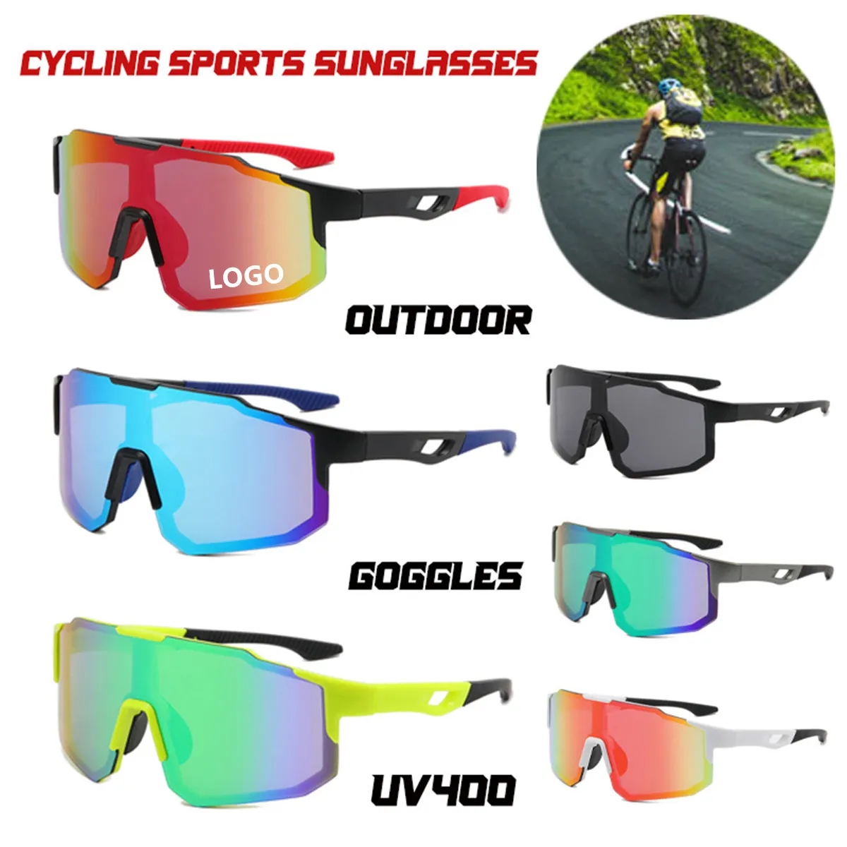 UV Protection Cycling Sport Polarized Sunglasses 1