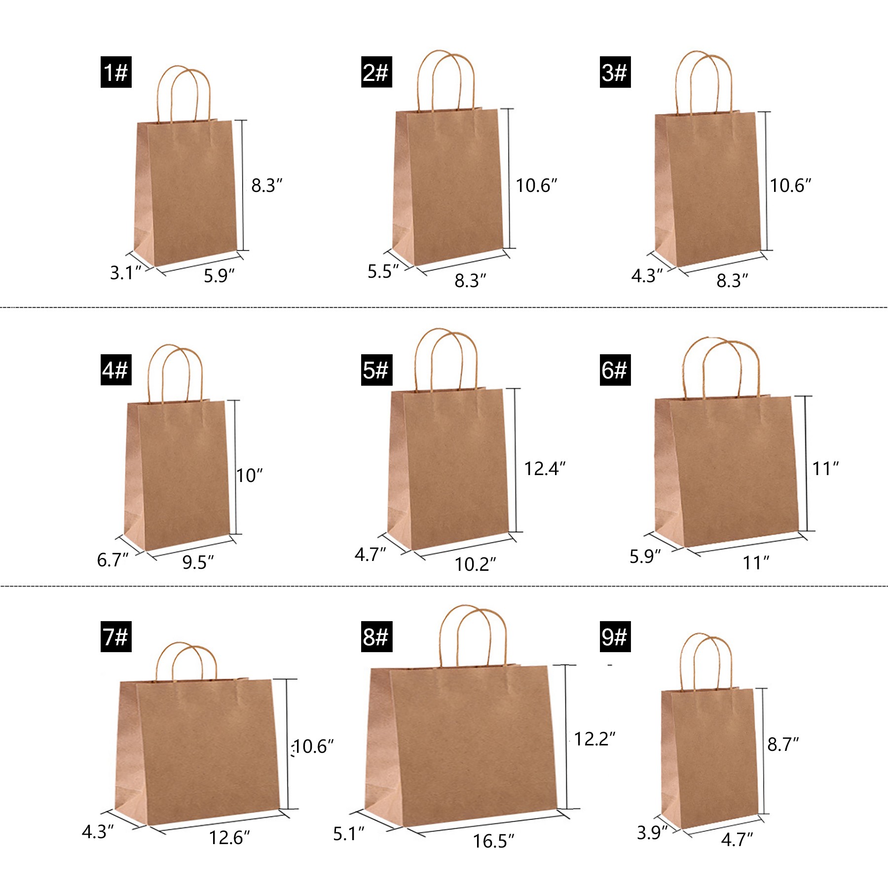 Karft Paper Gift Bag 6