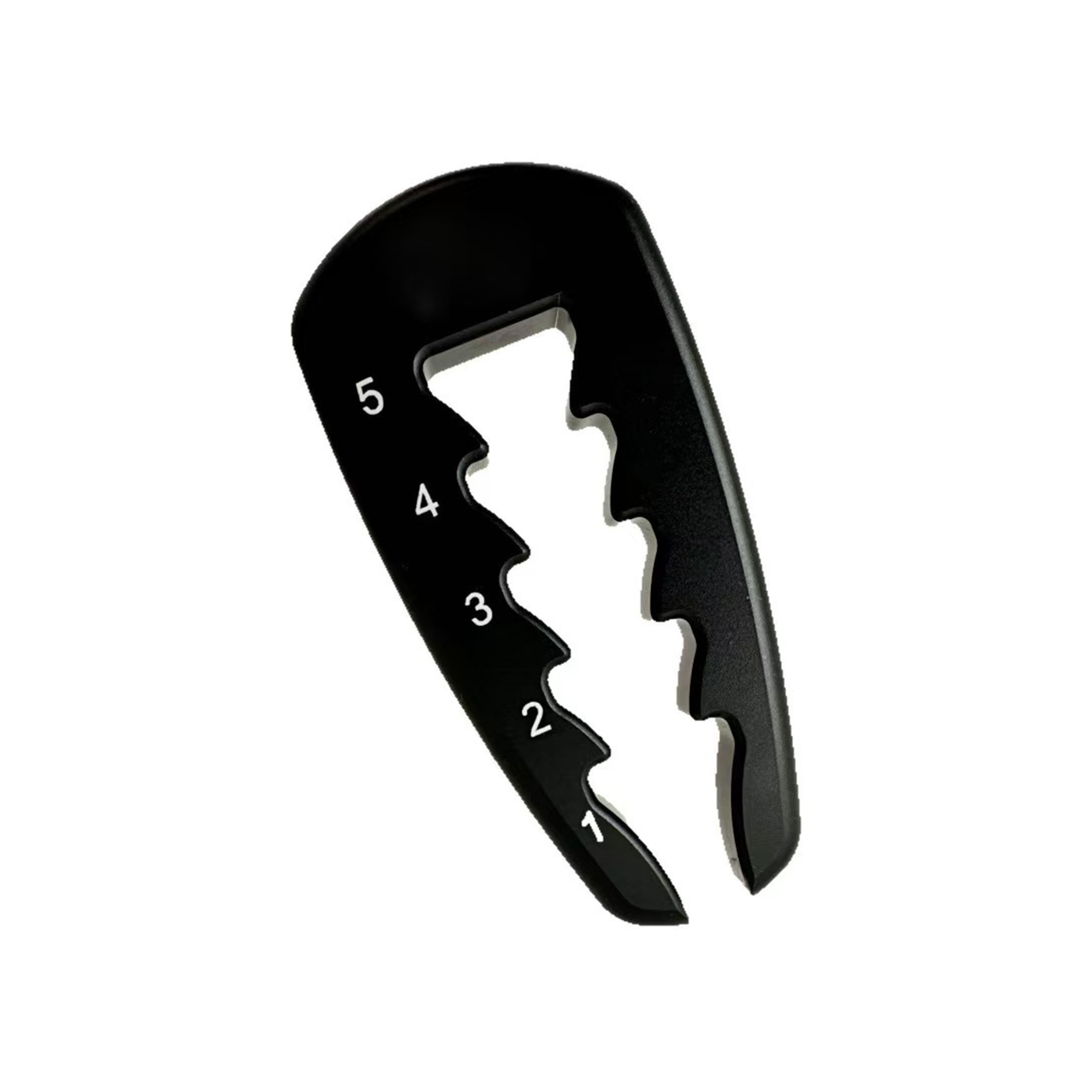 ABS Golf Tee Height Gauge 2.8" x 1.3" x 0.3" 1