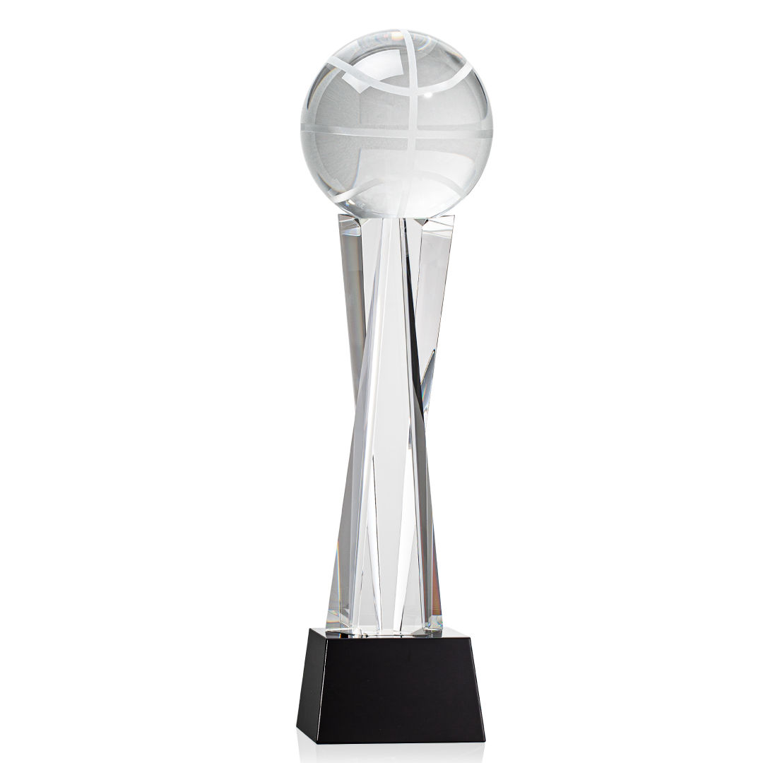 Basketball Award on Grafton Base - Black 8