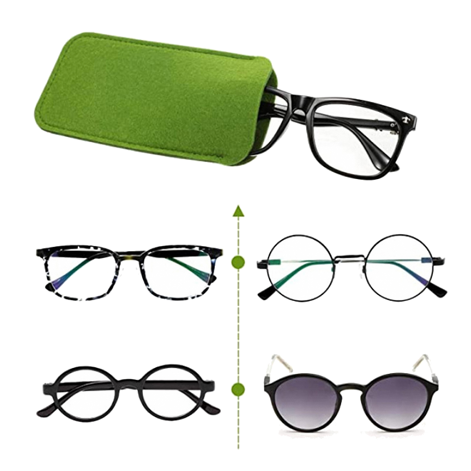 Durable Felt Sunglasses Holder 3