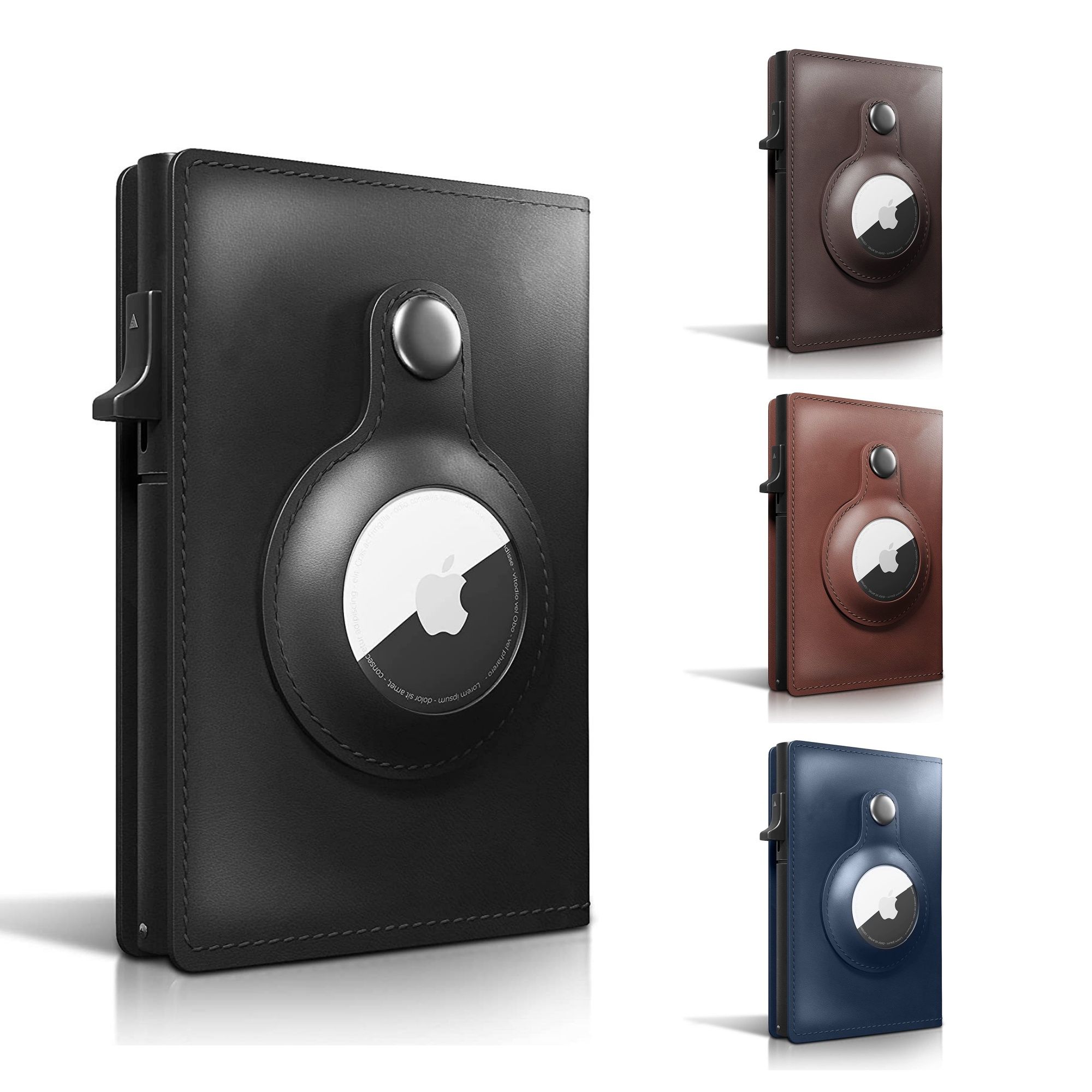 Leather Smart Air Tag Wallet 3