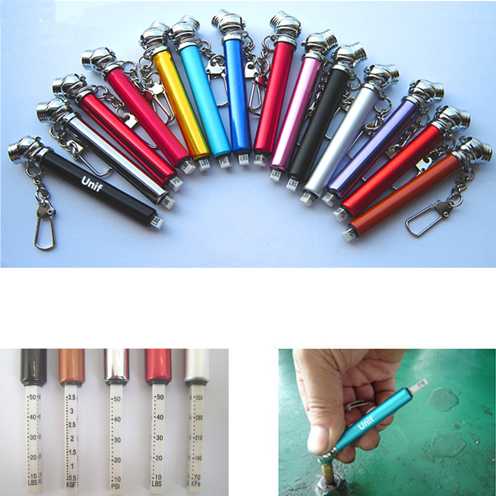 Mini Tire Gauge Key Chain 4