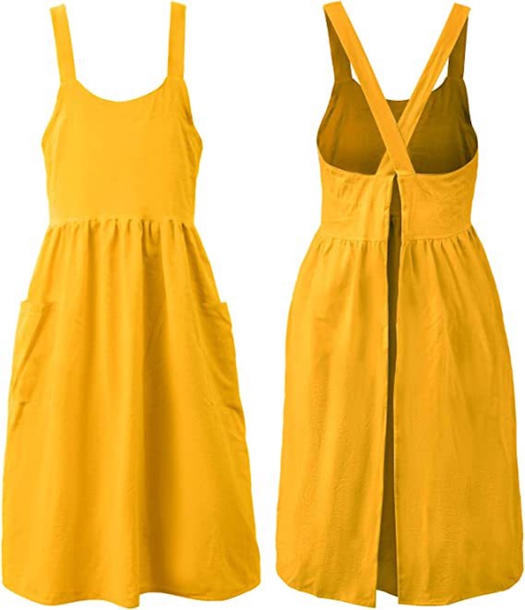 Cross Back Work Apron 10