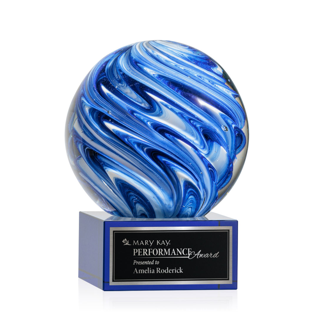 Naples Award on Hancock Base - Blue 9