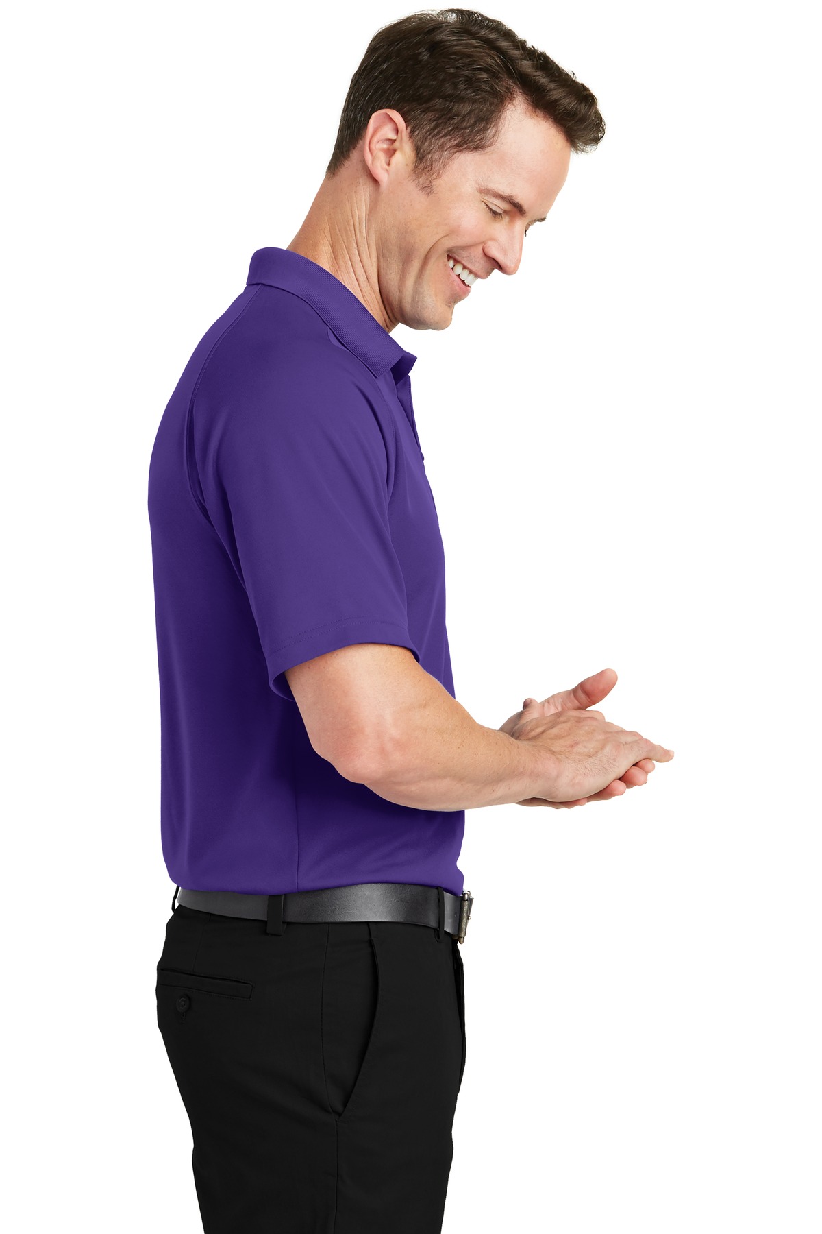 Sport-Tek Dry Zone Raglan Polo. T475 5