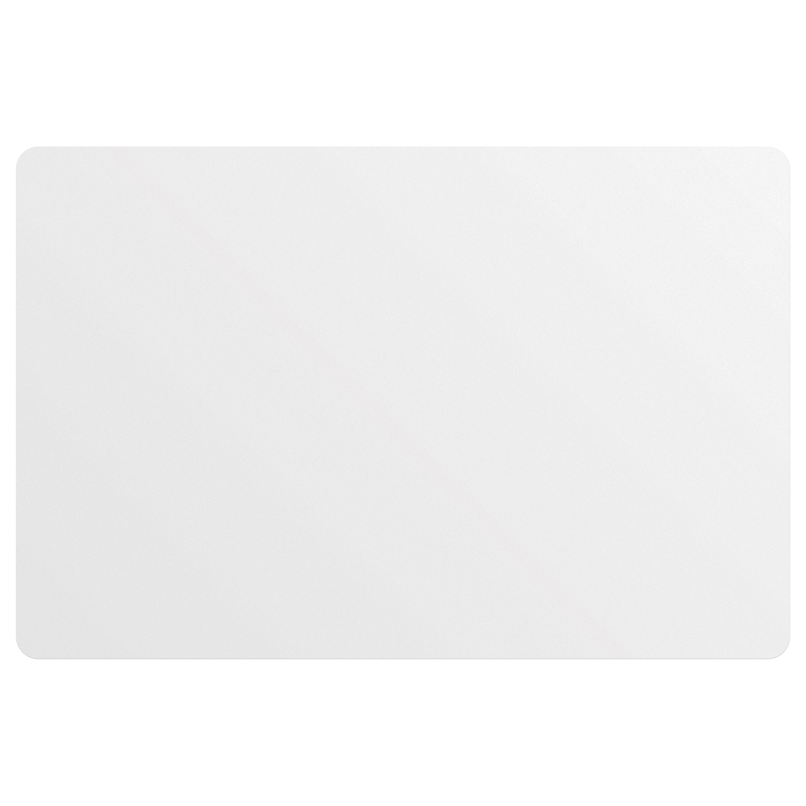 Sealed Edge Counter Mats 11.25" x 17" Clear Vinyl Top, Rubber Back, Full Colour Digital Imprint