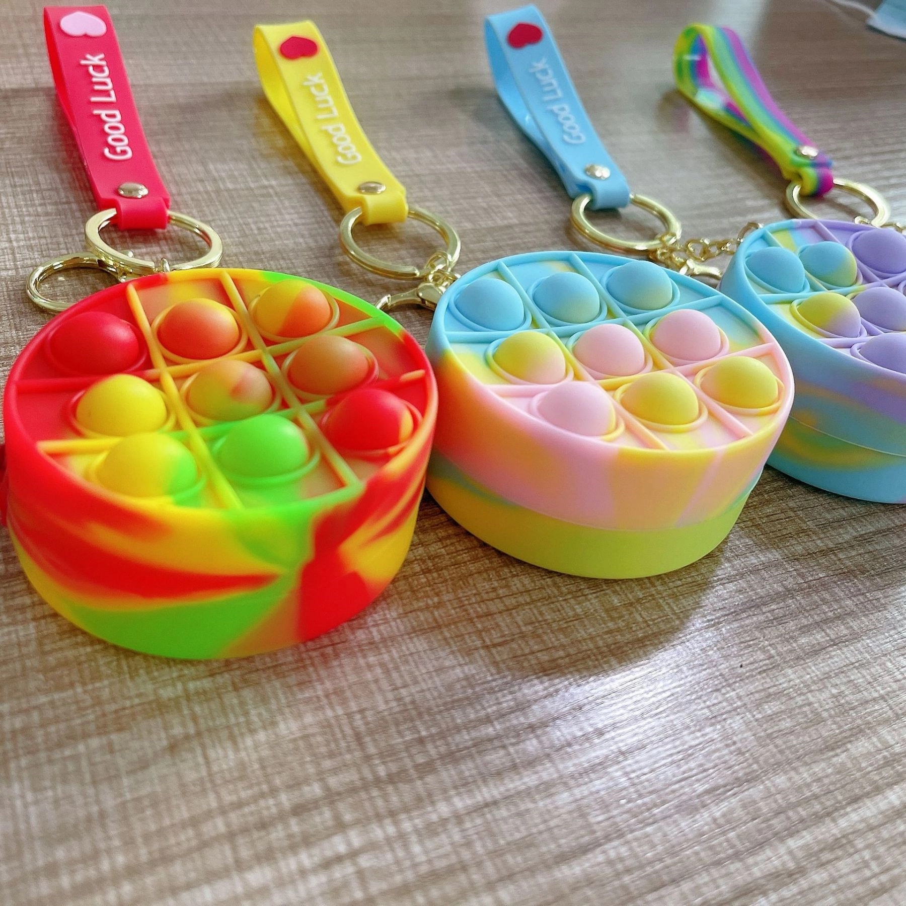 Silicone Figetget Mini Bag Coin Purse 7