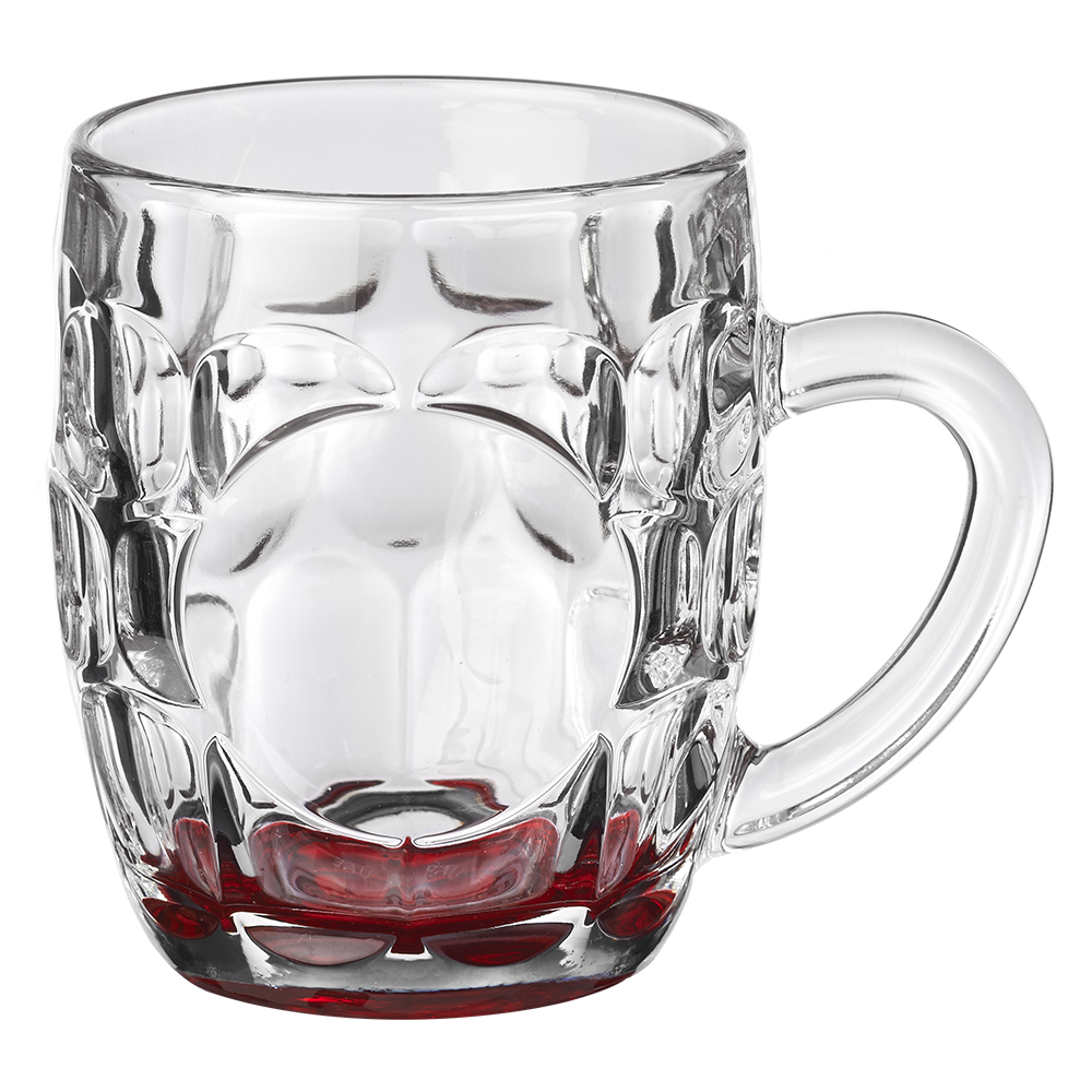 10 oz. ARC Britannia Glass Beer Mugs 12