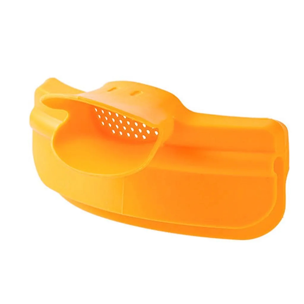 Duck-Bill shaped strainer 4