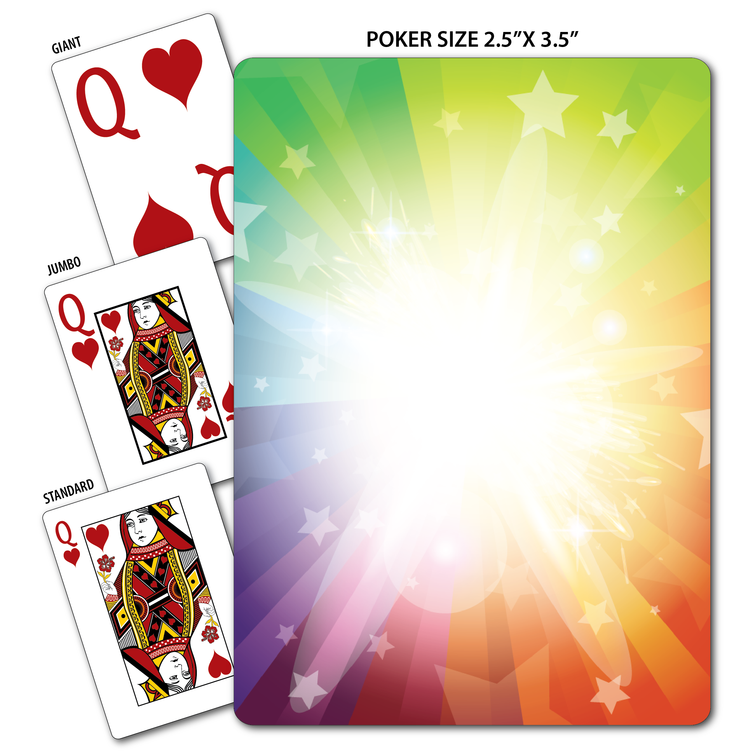 Celebration Theme Poker Size Playing Cards 3