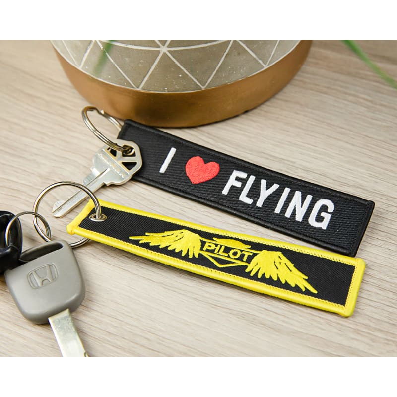 Custom Embroidered Keychains 1
