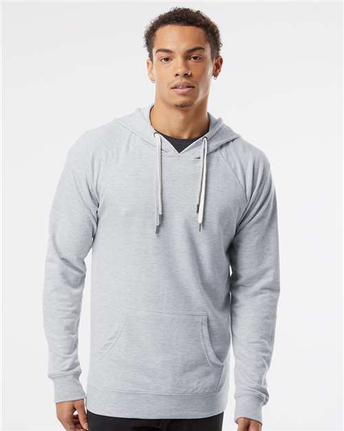 Unisex Icon Lightweight Loopback Terry Hooded Sweatshirt - SS1000 52