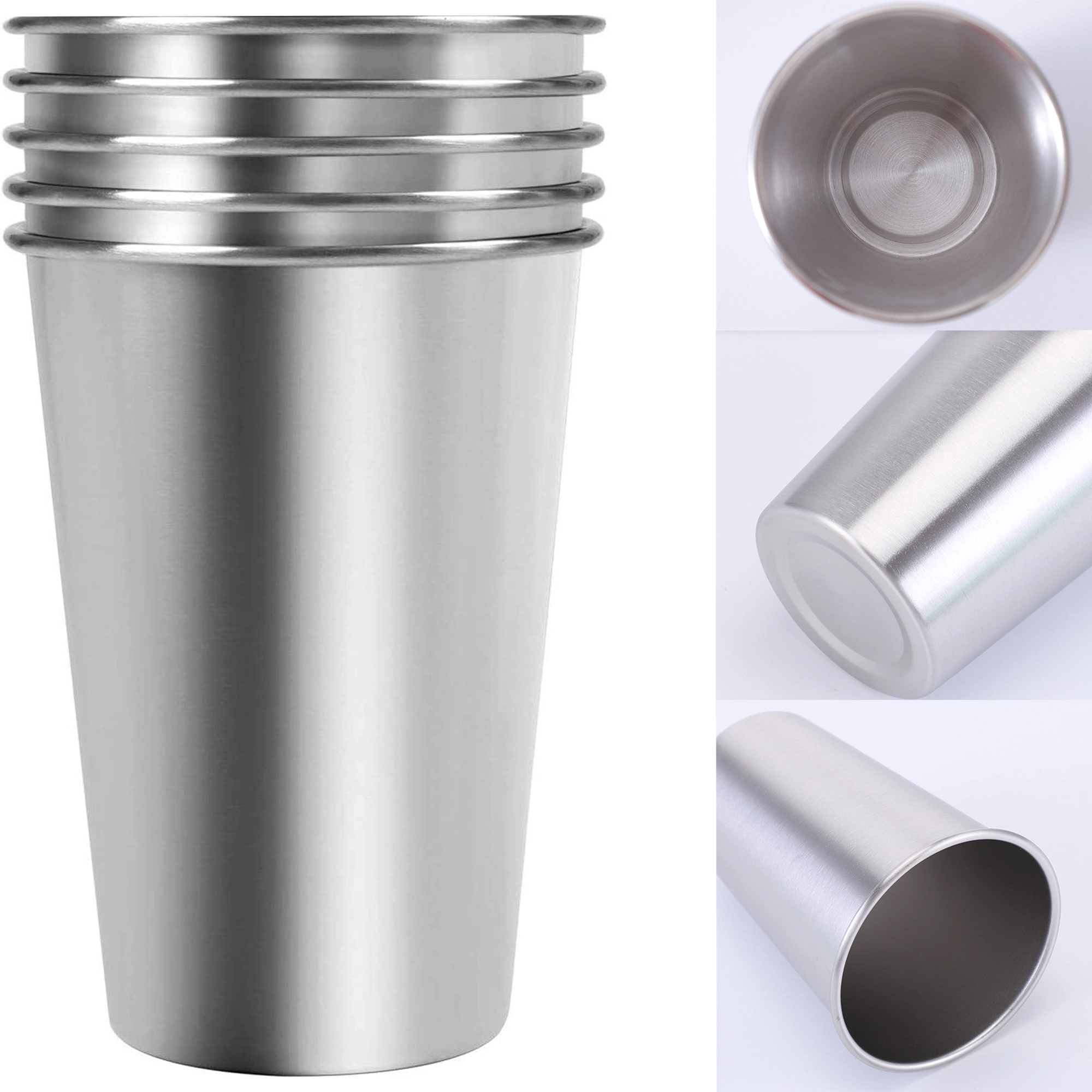 Stainless Steel Tumbler Pint Camping Cup MOQ50 3