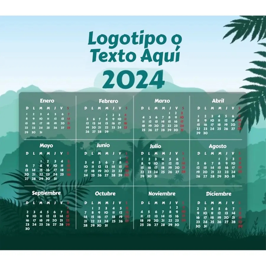 Nature Mouse Pad with Calendar 3