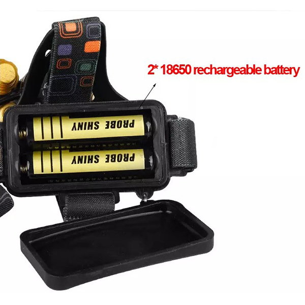 High quality 5 LED Rechargeable Headlamps Torch Light 5