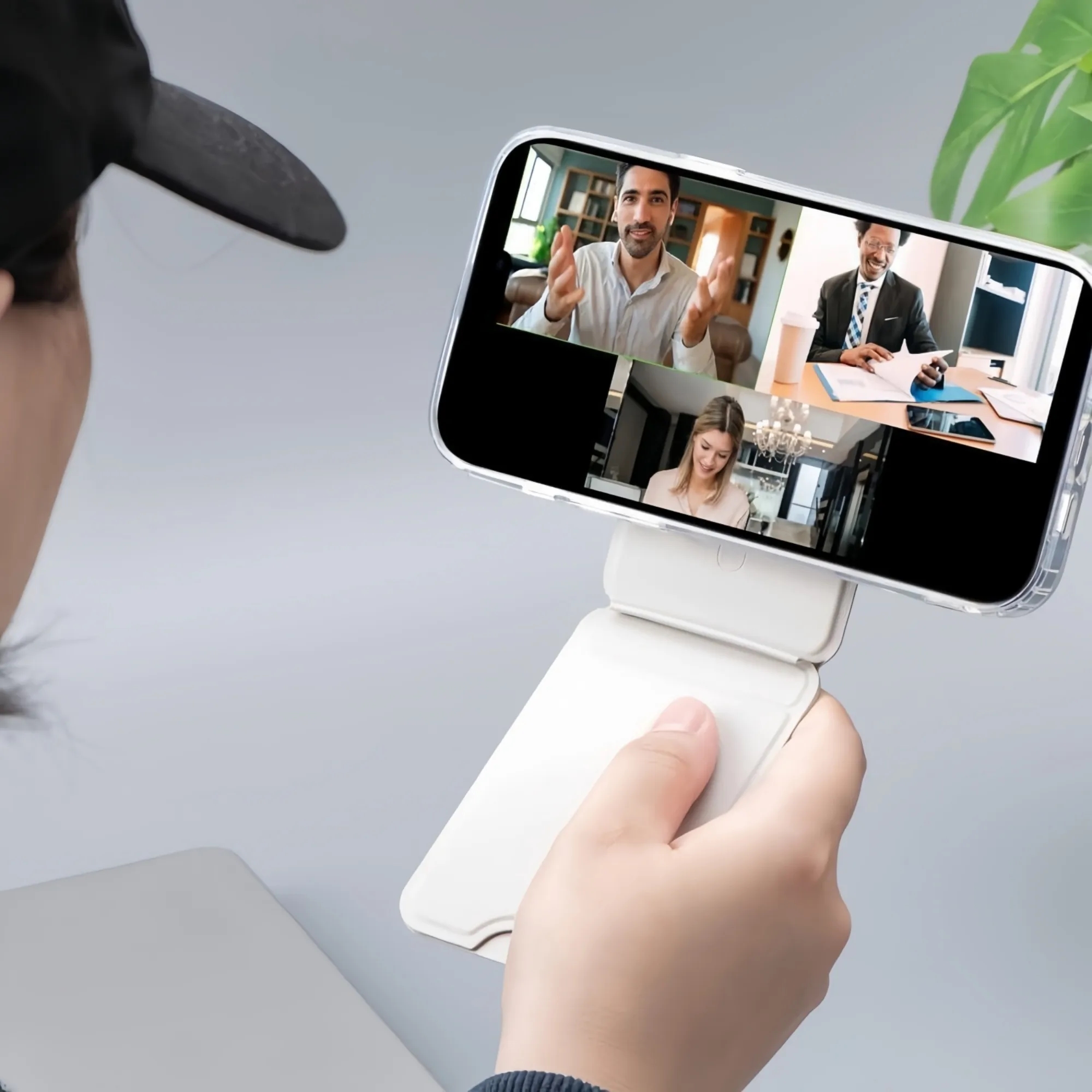 Magnetic Smartphone Desk Stand Holder 5