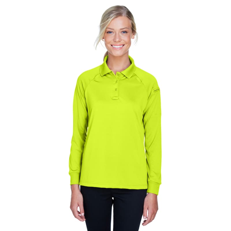 Harriton Ladies' Advantage Snag Protection Plus Long-Sleeve Tactical Polo 3