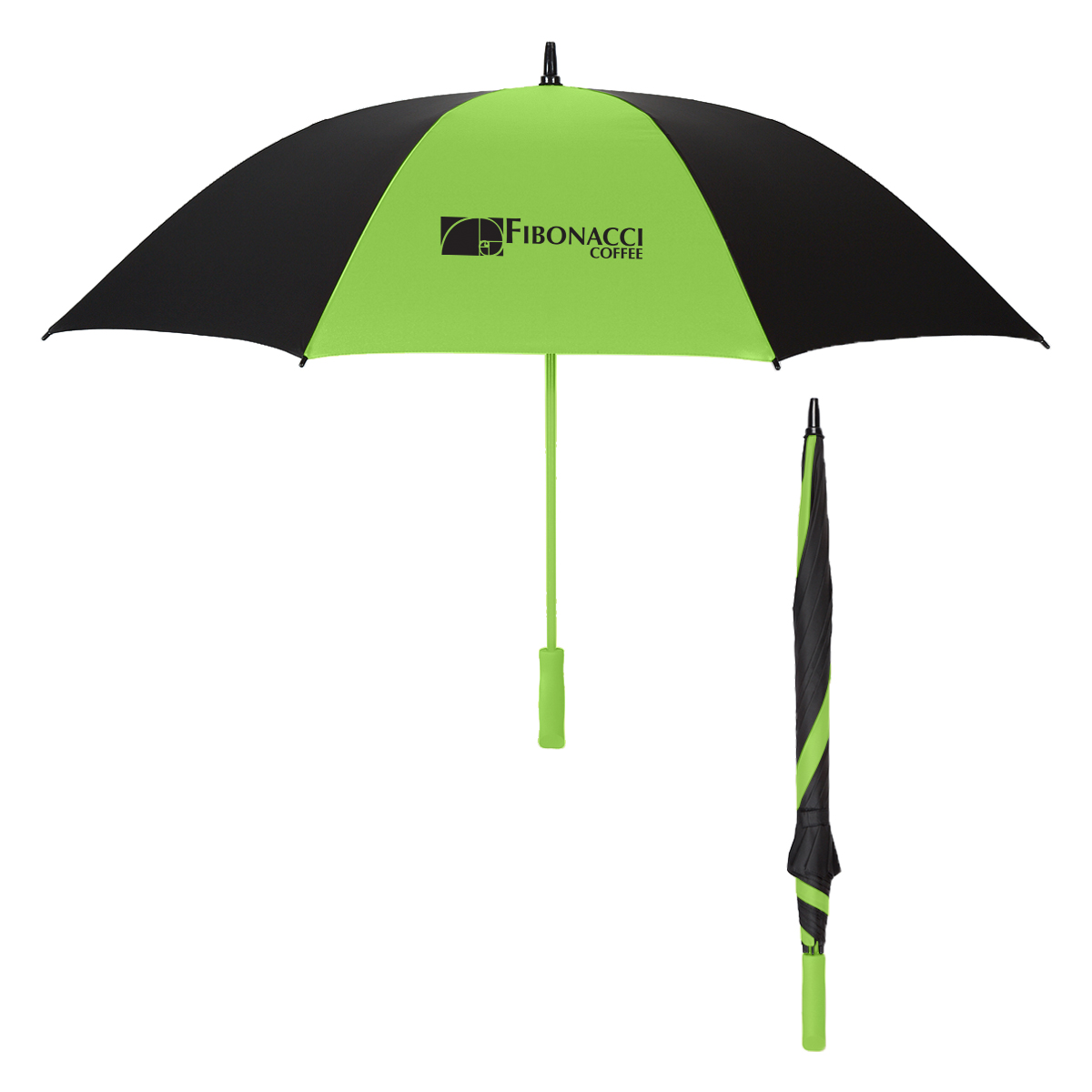 60" Arc Splash of Color Golf Umbrella 12