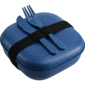 Wheat Straw Food Storage with Utensils 14