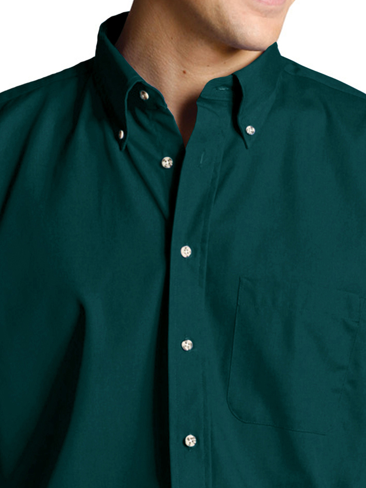 Edwards - Men's 1-Pocket Long Sleeve Poplin Shirt 12