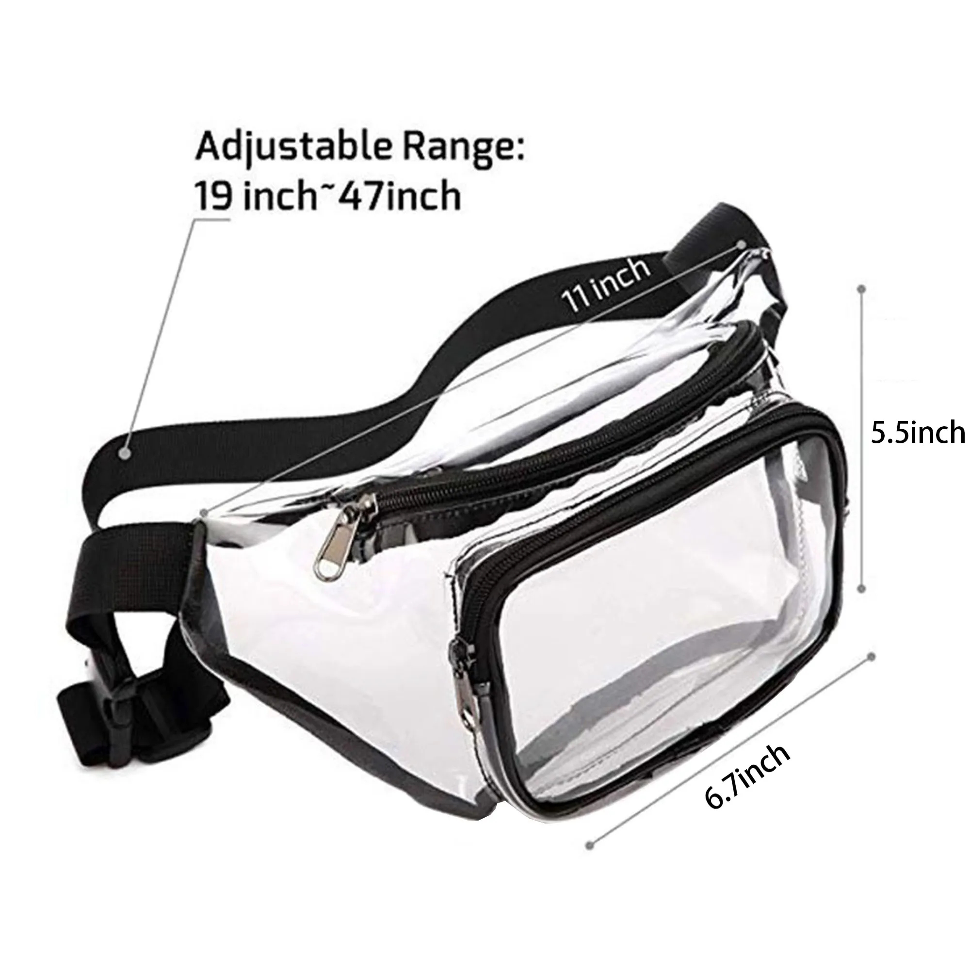 Waterproof Transparent Waist Bag 2