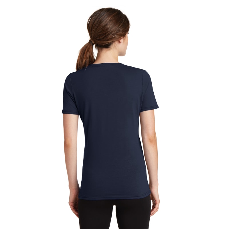 Port & Company Women's Performance Blend V-Neck Tee. 11