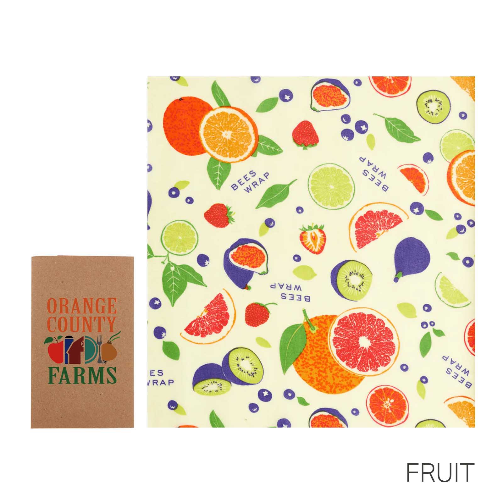 Beeswrap Single Large 13" x 14" 8