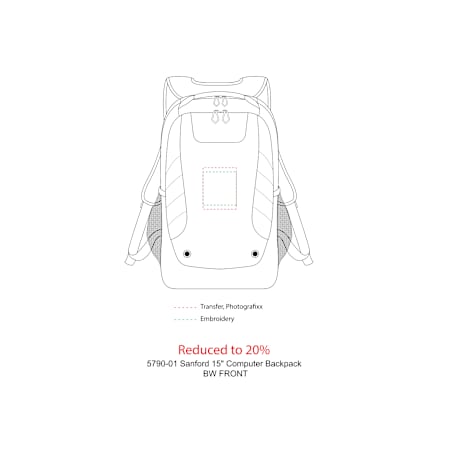 Sanford 15" Computer Backpack 44