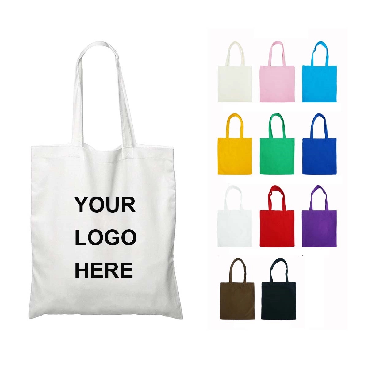 Reusable Cotton Canvas Tote Bag 2
