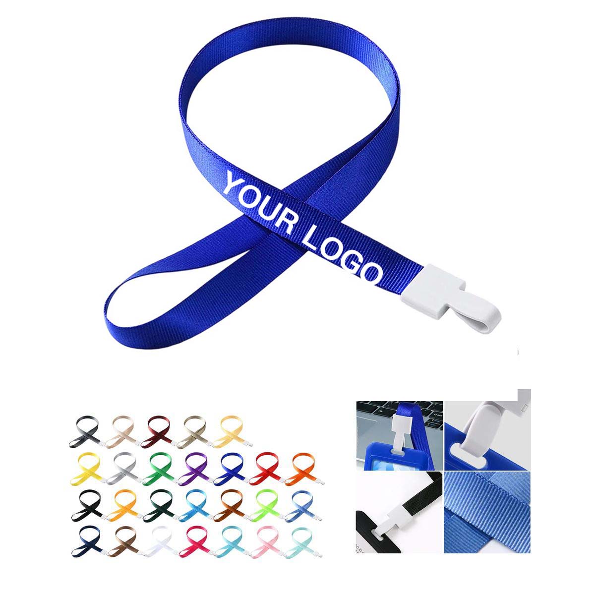Adjustable Polyester Lanyard for ID Badges 9