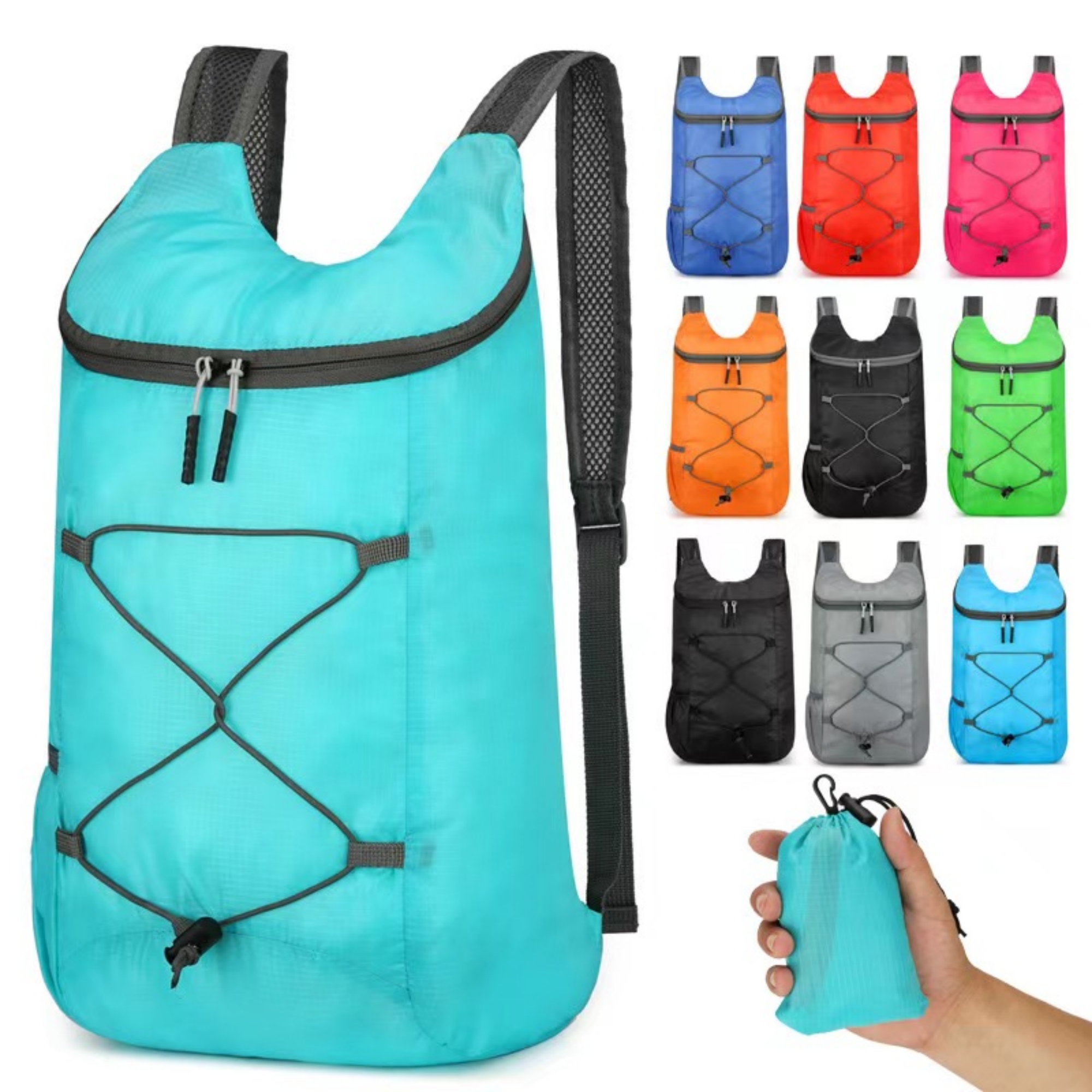 16L Hiking Foldable Travel Backpack 6