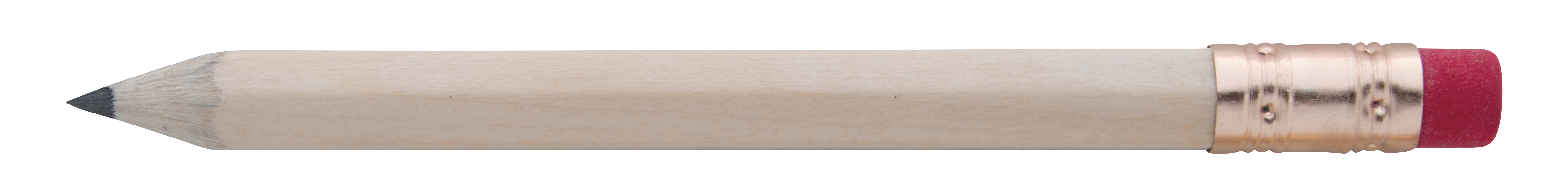 Hex Golf Pencil with Eraser 5